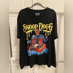 Snoop Dogg Black Graphic Tee